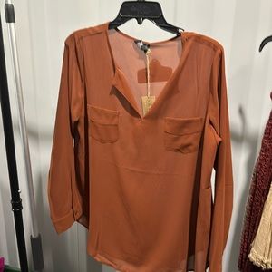 🤝Angie chiffon top